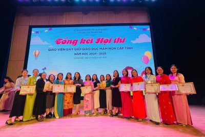 HỘI THI GIÁO VIÊN DẠY GIỎI CẤP TỈNH BẬC HỌC MẦM NON NĂM HỌC 2024-2025